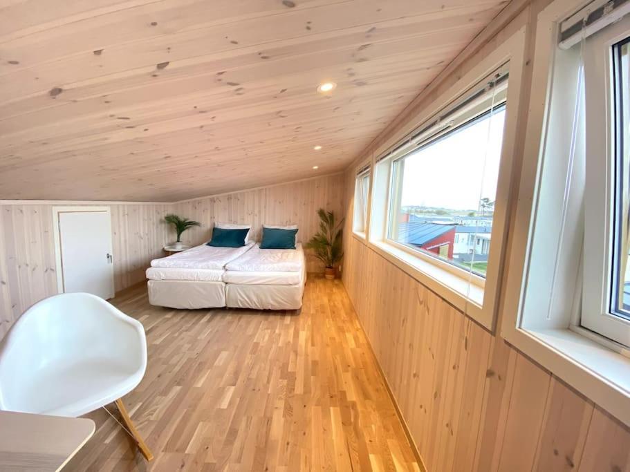 Fresh Hytte Ved Borestranden Med To Soverom Og Hems Klepp 외부 사진